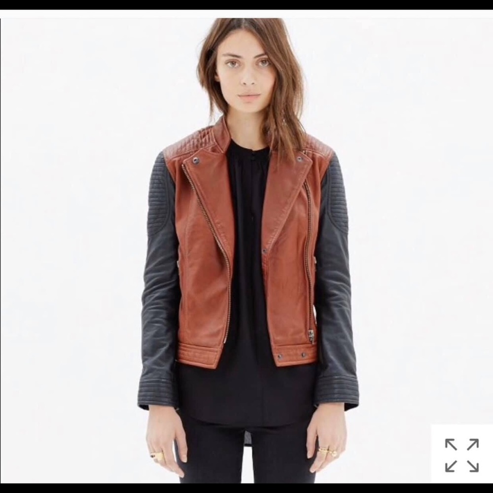 Madewell leather jacket